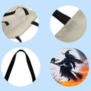 Jump Car Halloween Printed Shoulder Bag Shopping Bag Casual Large Dead Han