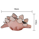Women Contrast Color Messenger Bag Female PU Leather Dinosaur Mini Shoulder Bags