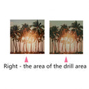 5D DIY Diamond Painting Sunshine Forest Cross Stitch Embroidery Rhinestones Meuse