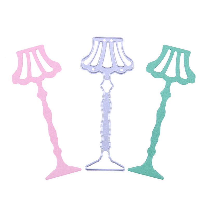 Floor Lamp Metal Cutting Dies Stencil Embossing Scrapbook DIY Craft Tool-14