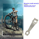 Bicycle Crankset Bolt Fixed Wrench MTB Bike Chain Wheel Disassembly Repair Tool