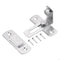 Stainless Steel Sliding Door Bolt Right Angle Home Safety Gate Bolt Lock Newly