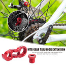 RISK Bicycle Rear Derailleur Extension MTB Gear Tail Hook Extender (Red) Newly