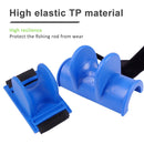 U Shape Fishing Rod Rack Holder Elastic Stretch Strap Pole Stand Fishing Tackle