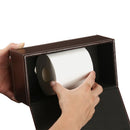 Container PU Leather Napkin Paper Bag Storage Cover Paper Towel Box Tissue Case
