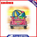 5D Diamond Painting Summer Car Full Round Rhinestone DIY Mosaic Kit Home Picture