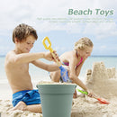 #A Silicone Soft Beach Toys Digging Sand Tool Container for Parent-child Water