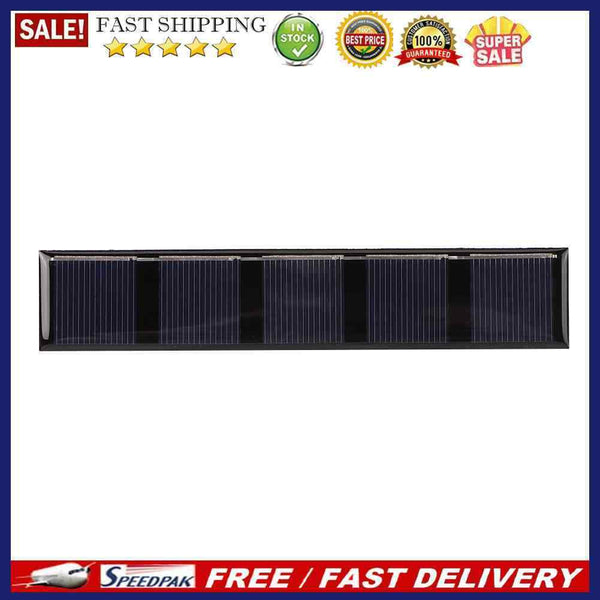 0.5W 2.5V Charger System Solar Cells Battery Pack Portable Outdoor Solar Pa