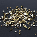 Diamond Bottom Crystal Glitter Glass Nail Art Rhinestones Flatback Rhinestone