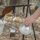 Foldable Portable Cups Outdoor Camping Travel Stainless Steel Picnic BBQ Mugs