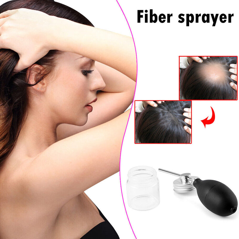 Hair Building Fiber Spray Applicator Thinning Loss Treatment Thicken Extension