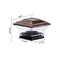 Solar Post Cap Lights 3 Working Mode Waterproof Outdoor Column Patio Light