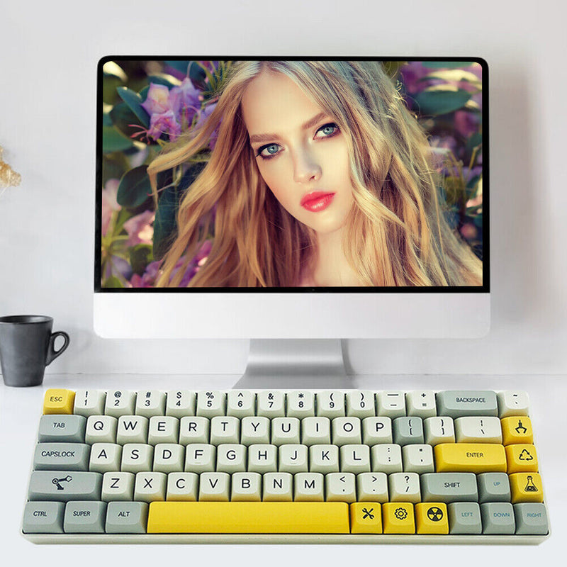 PBT XDA DIY Personalized Key Caps Set for Gaming Mechanical Keyboard MX Switch