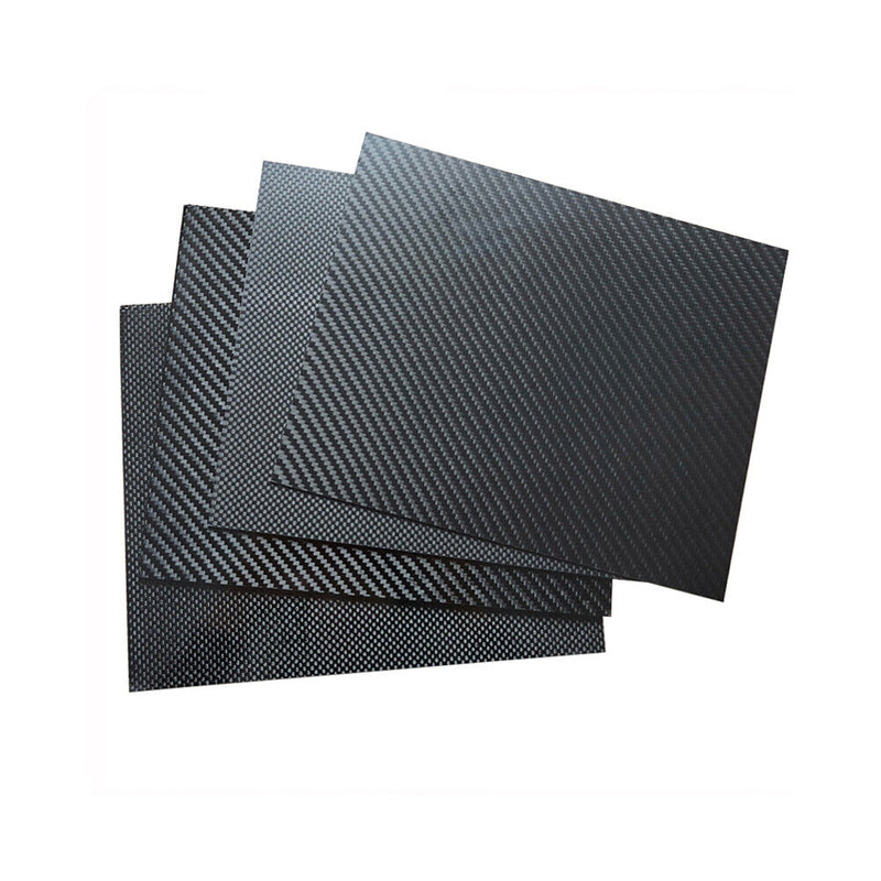 #A 0.5/1/1.5/2/3mm Thickness 3K Carbon Fiber Plate Panel Sheets Material Accesso