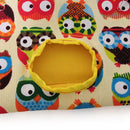 Bird Parrot Nest House Hanging Hammock Cage Sleeping Bed (Yellow Owl S) Newly