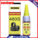 480S Car Rubber Tire Repair Black Glue Window Speaker Super Caulk Sealer Glue