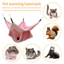 Small Animal Hammocks Warm Plush Ferret Bed Hamsters Sugar Gliders Cage