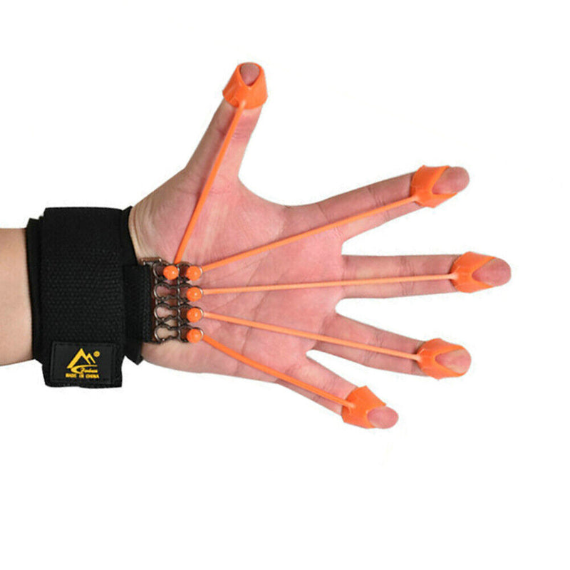 Finger Flexion Extension Training Device Strength Trainer (Black 75 Pound) Newly