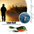 Japanese Mino 3.8cm 5g Topwater Bionic Fishing Lure Bait with Hook (Green)
