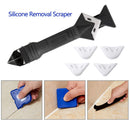 20 in 1 Caulk Nozzle Scraper Set Sealant Angle Scraper Grout Caulking Tools
