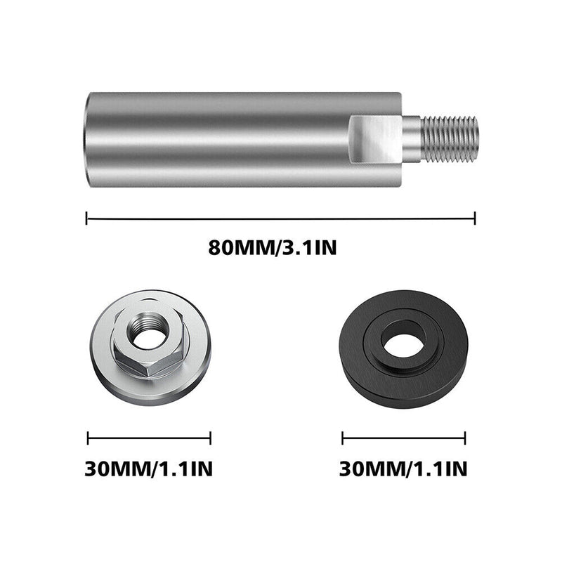 Angle Grinder Extension Connecting Rod Polishing Connection Shaft (2pcs) Newly