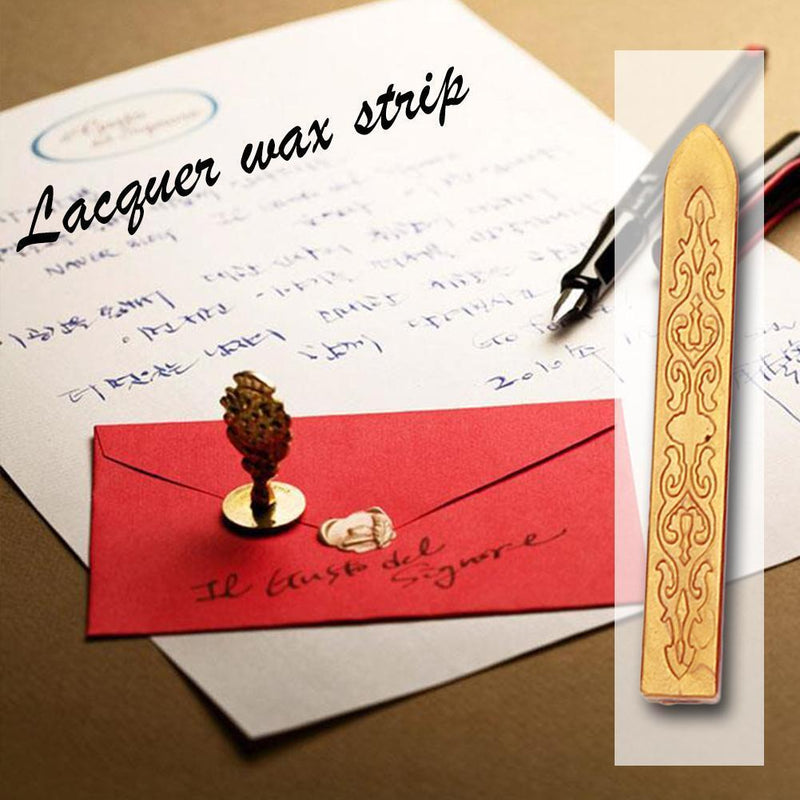 Special Retro Seal Wax Lacquer Strip without Core for Customs Document Envelope