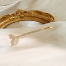 Rhinestone Hair Clip Women Girl Fishtail Shiny Hairpins Korean Crystal Bars