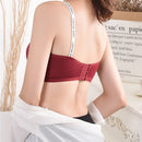 Crop Sportswear Wrap Chest Push Up Fitness Bra Letter Sports Bra Cropped Top