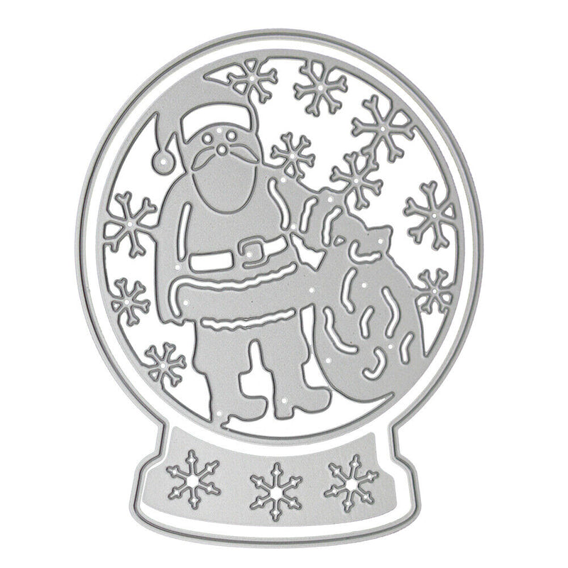 Snowvirtuos Santa Claus Metal Cutting Tools Stencils DIY Embossing Scrapbookin