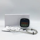 Meat Kitchen Thermometer BBQ Cooking Temperature Probe Meter Timer (Black)