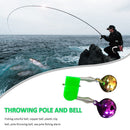 Fishing Bite Alarms Bell Rod Pole Clamp Tip Clip Ring Fishing Accessories Newly