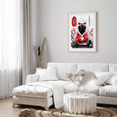 Sushi Black Cat Diamond Painting Kits Full Round Drill Home Wall Decor Art