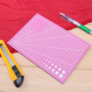 PVC Cutting Board DIY Patchwork Mat Pad Self-healing Leather Cutting Mat(A5