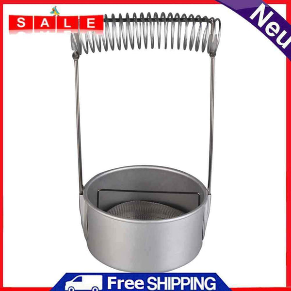 Stainless Steel Paint Brush Disc Cleaner with Screen and Holder Spring 10.5c