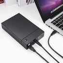 396U3 USB 3.0 to SATA III 2.5 3.5 inch HDD SSD Hard Drive Enclosure Tool Free