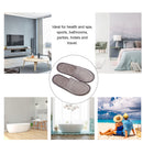 SPA Slippers - Soft Indoor House Slippers for Women and Men Closed Toe Design