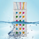 Inflatable Summer Pool Lounge with Cup Holes Water Floating Lounge (Color)