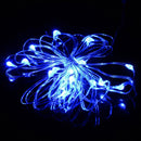 20LED Copper Wire String Lights Holiday Party Decor Lighting (Light Blue