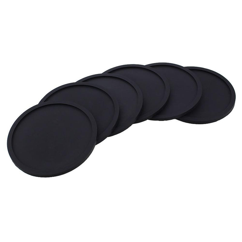 Silicone Anti-Slip Placemat Round Insulation Waterproof Cup Mat Dinnerware