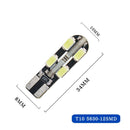 LED COB Light Bulbs Dome Map License Plate Light Car LED Reading Bulbs T10 W5W