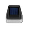 Solar Powered Led Garden Fence Lights Wall Step Outdoor Waterproof Lighting