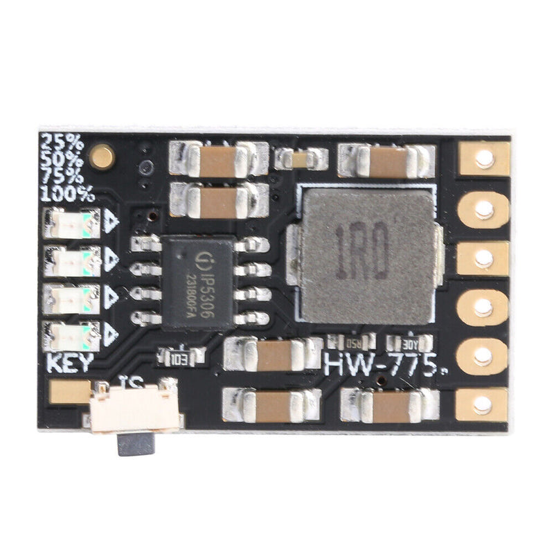 2A 5V Charge Discharge Integrated 3.7/4.2V Li-ion Battery Boost Power Board