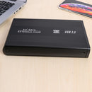 External HDD Enclosure Aluminum 480Mbps 3.5"" USB 2.0 to SATA HDD Case