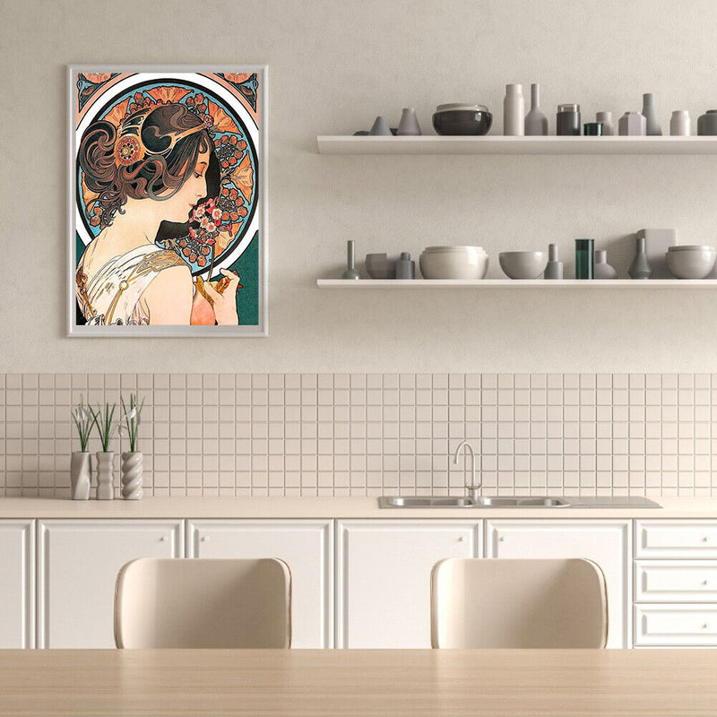 Frameless Oil Painting By Numbers DIY Kit Goddess Drawing On Canvas Art Craft