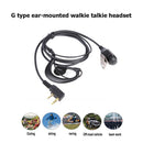 Earpiece Mic for Baofeng Kenwood Walkie Talkie Two Way Radio Accessories Headset