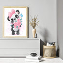 Panda 40x50cm Oil Paint By Numbers Picture DIY Painting (M508)