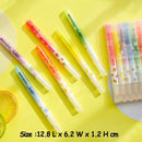 Graffiti Drawing Highlighter Pen Set Eye Care Key Points Markers Color Pen