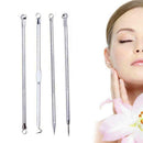 4PCS Blackhead Extractor Dots Cleaner Pore Cleaning Set Acne Tool Needles V5H0