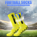 Anti Slip Football Socks Baseball Rugby Soccer Socks for Adults (Yellow) Newly
