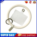 Hanging Ring Phone Silicone Chain Anti-Lost Lanyard Bracelet (Retro White)